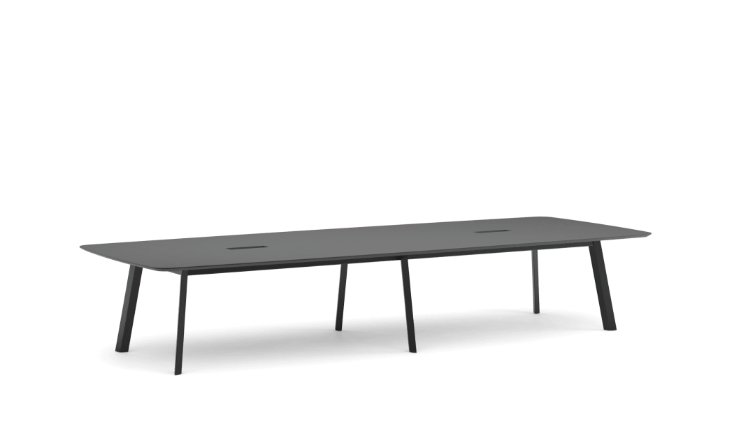 Conference table 415x155 with holes