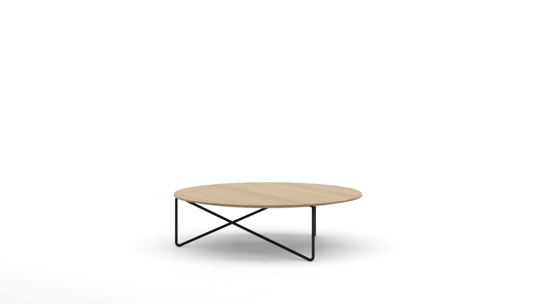 low table o84 with wooden top