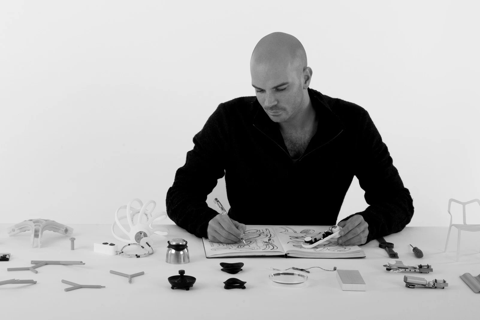 Benjamin Hubert Layer designer working