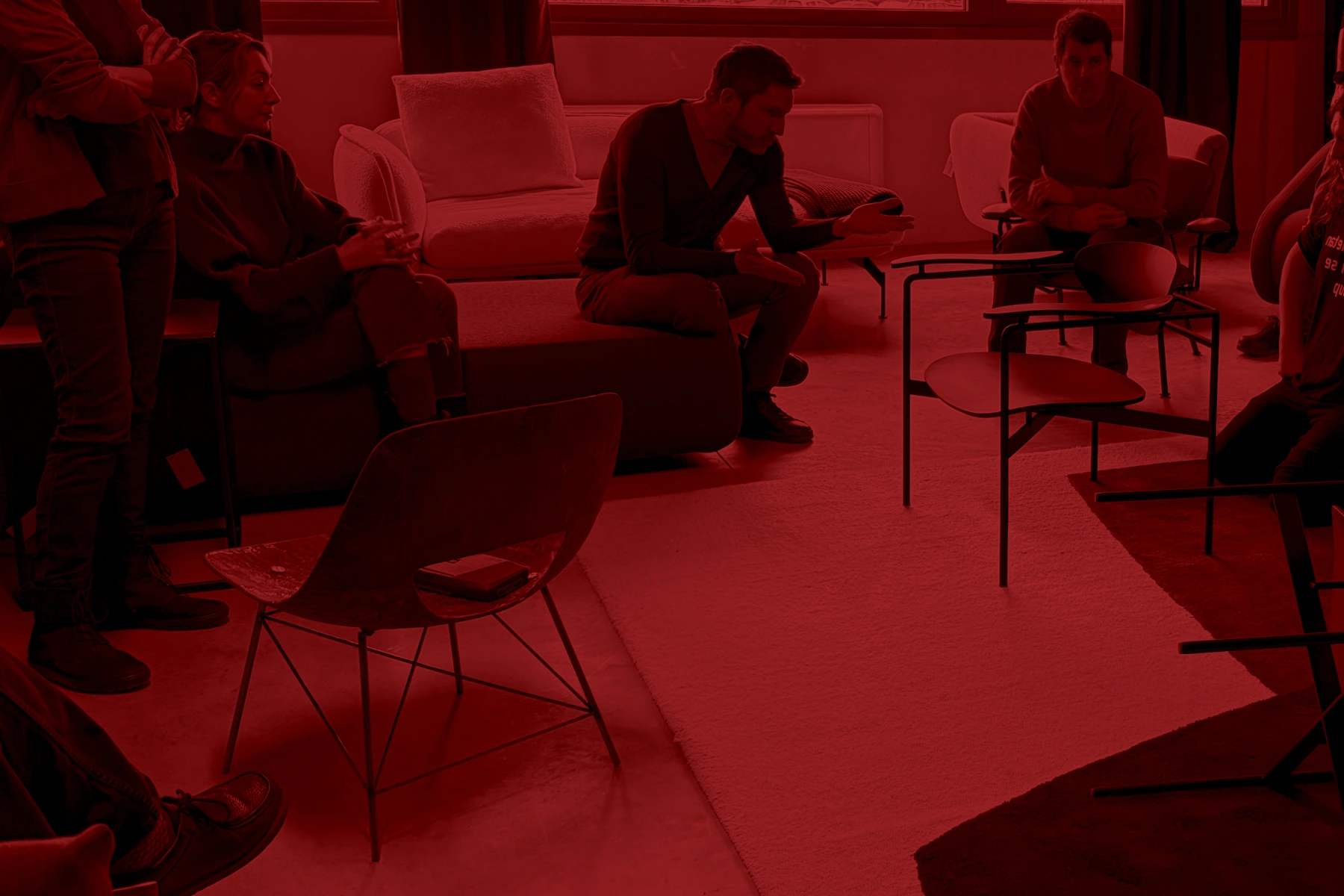 Imagine din capitolul Designing Together, colaborarea dintre Prostoria și studiourile grupate sub numele Richter+