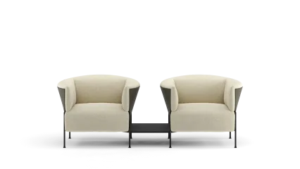 Composition 01 with leather frame