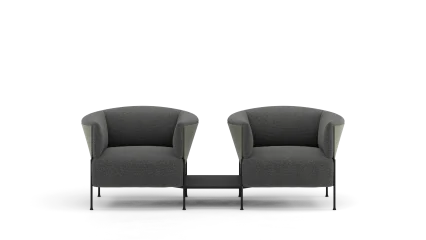 Composition 01 with fabric frame