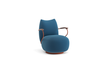 fotelja okretno povratna baza s rukonaslonima