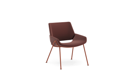 Easy chair metal legs