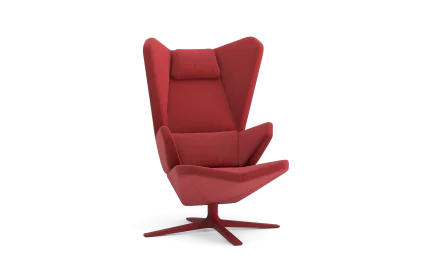 Lounge fotelja metalne noge