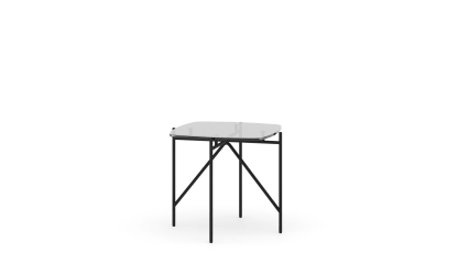 Low table 50x50 glass