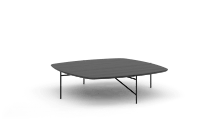Low table 120x120 wood