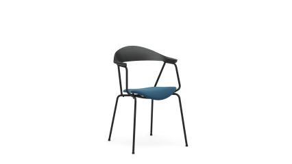 Stolica s tapeciranim sjedalom