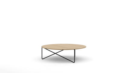 low table o84 with wooden top