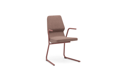 chair cantilever o25 with armrest