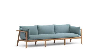 3seater with cushion outdoor